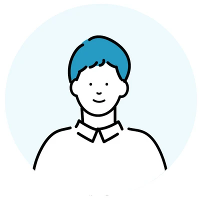 男性の顔