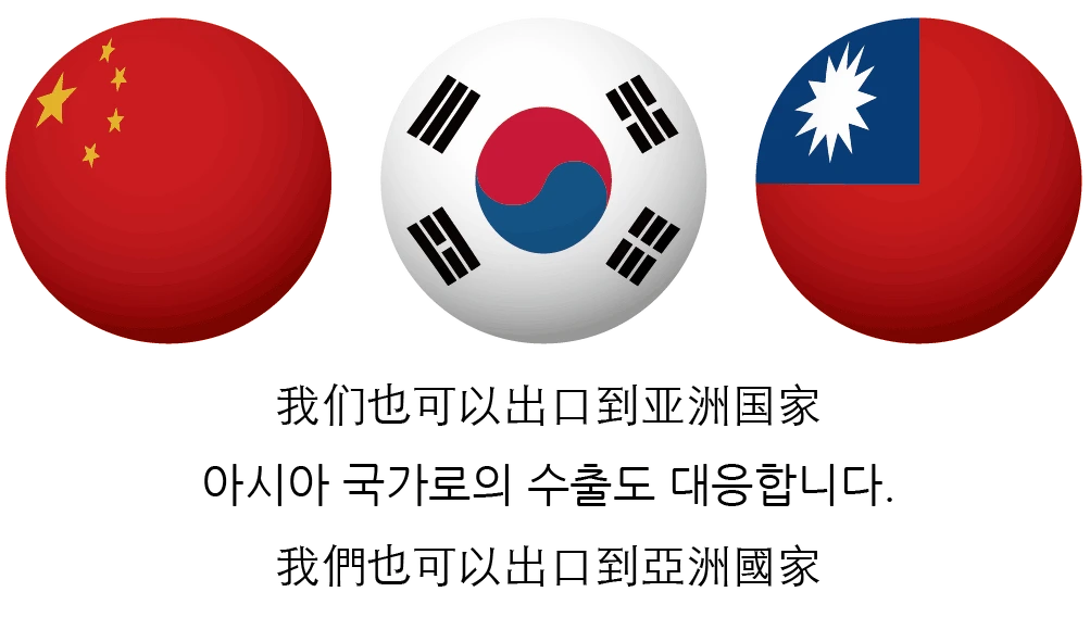 アジア諸国